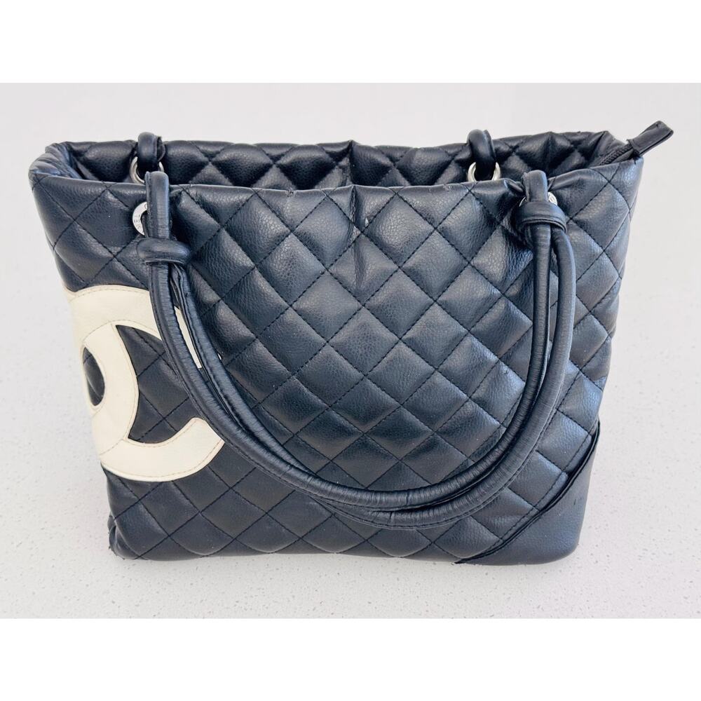 Chanel Cambon tote bag (price low due to needed repair)